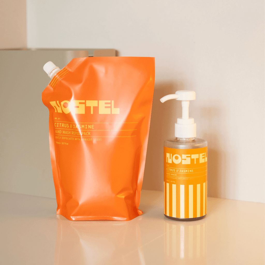 CITRUS // JASMINE Peelingli Sabun Refill Set (1L+300ml) - NOSTEL