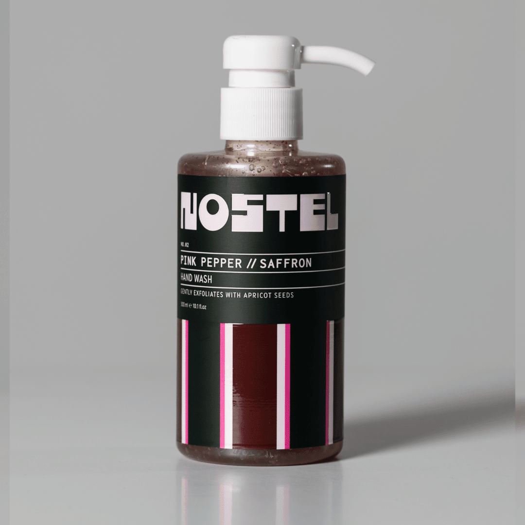 Limited Edition PINK PEPPER // SAFFRON Peelingli Sabun (300ml) - NOSTEL