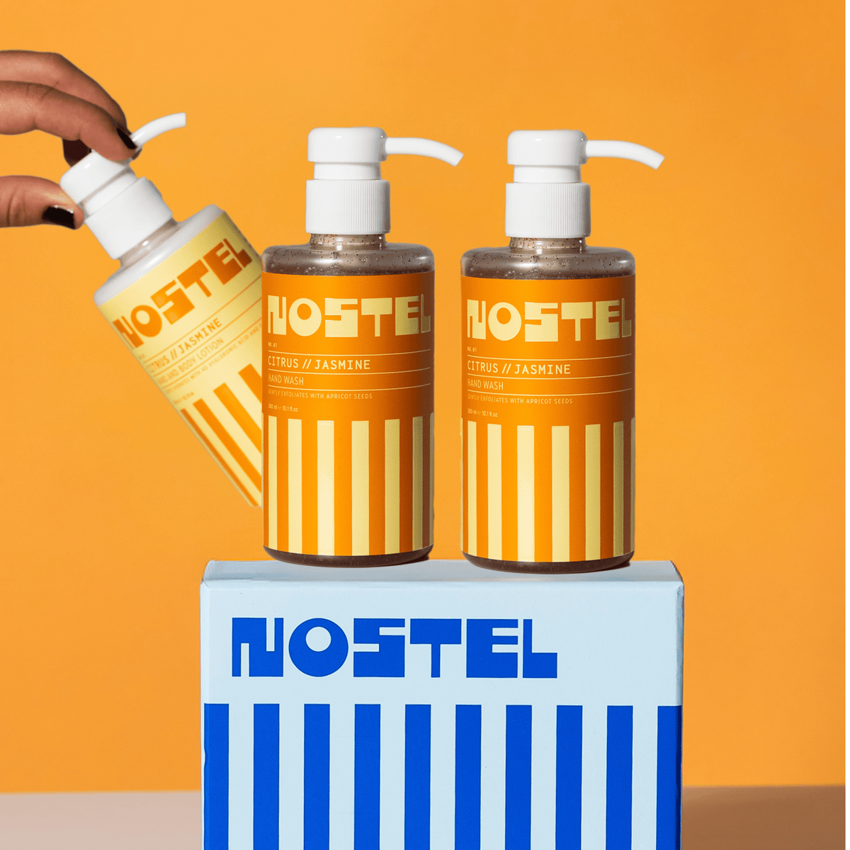 THE TRIO - Peelingli Sabun & Losyon Seti (3x300ml) – NOSTEL