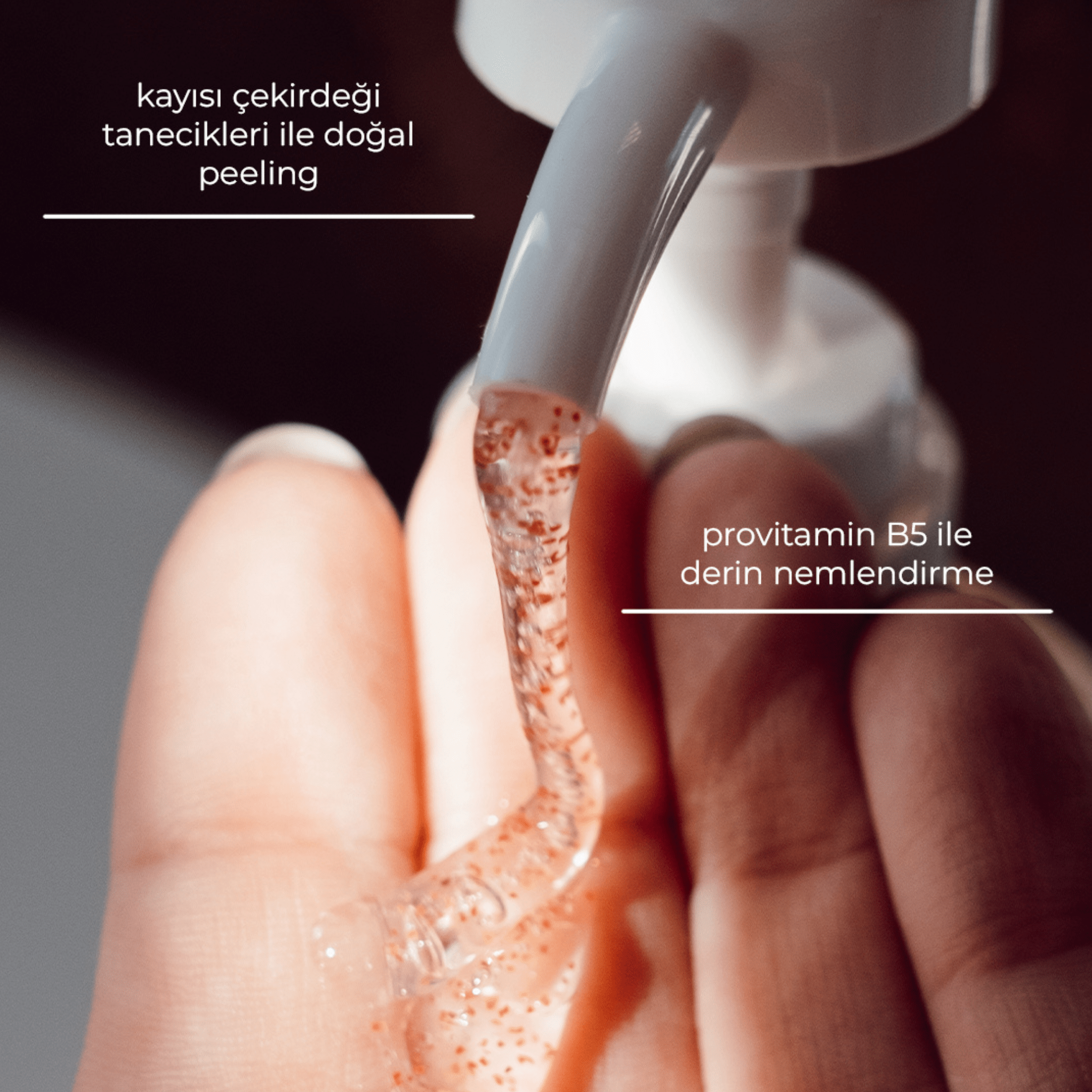 Limited Edition PINK PEPPER // SAFFRON Peelingli Sabun (300ml) - NOSTEL