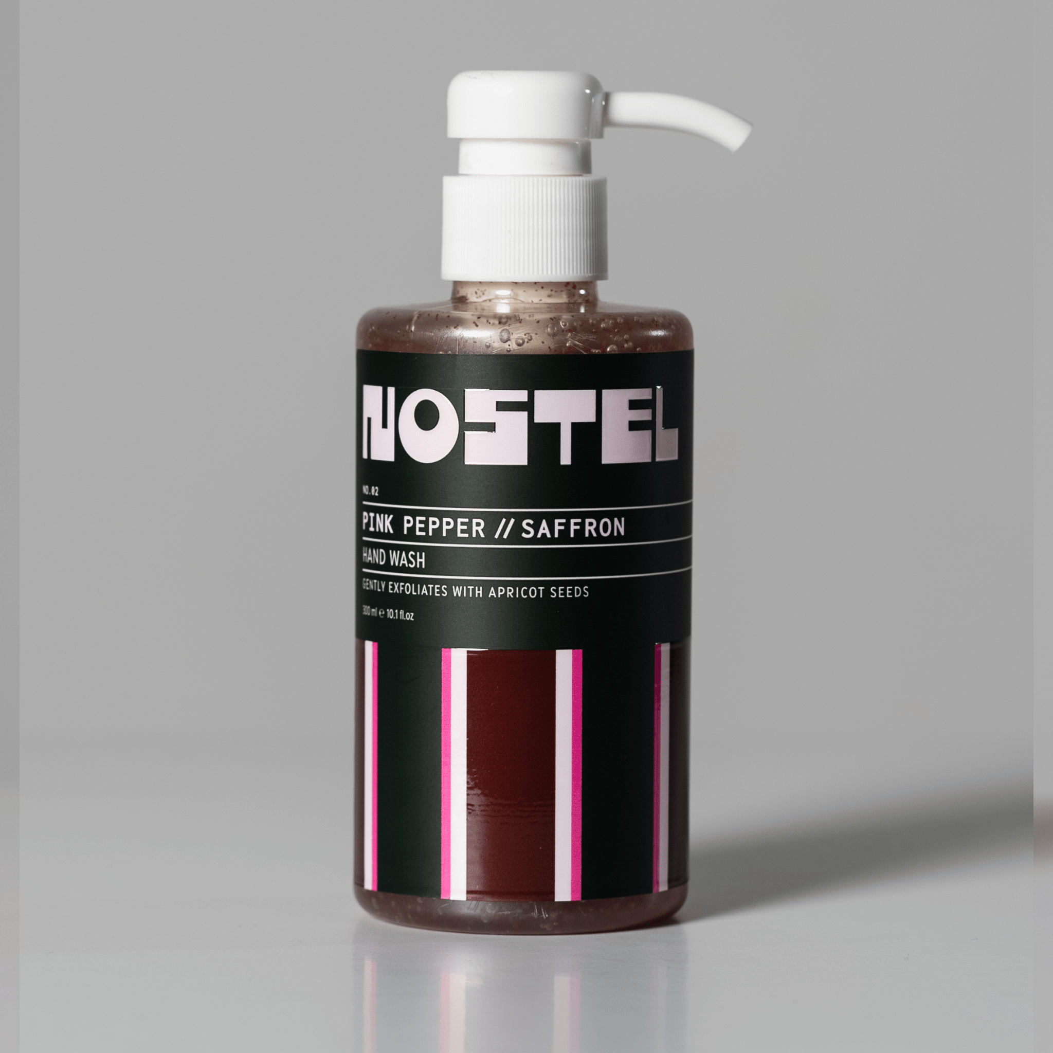 Limited Edition PINK PEPPER // SAFFRON Peelingli Sabun (300ml) - NOSTEL