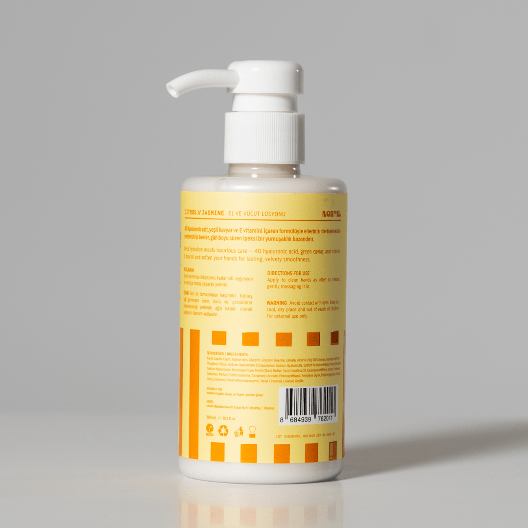 NO.1 CITRUS // JASMINE El ve Vücut Losyonu (300ml) - NOSTEL