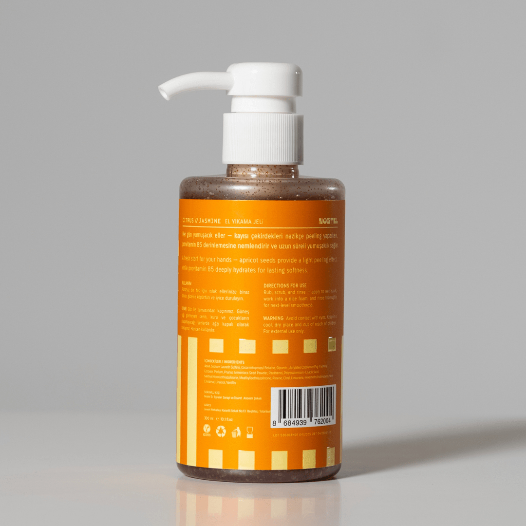 NO.1 CITRUS // JASMINE Peelingli Sıvı Sabun (300ml) - NOSTEL