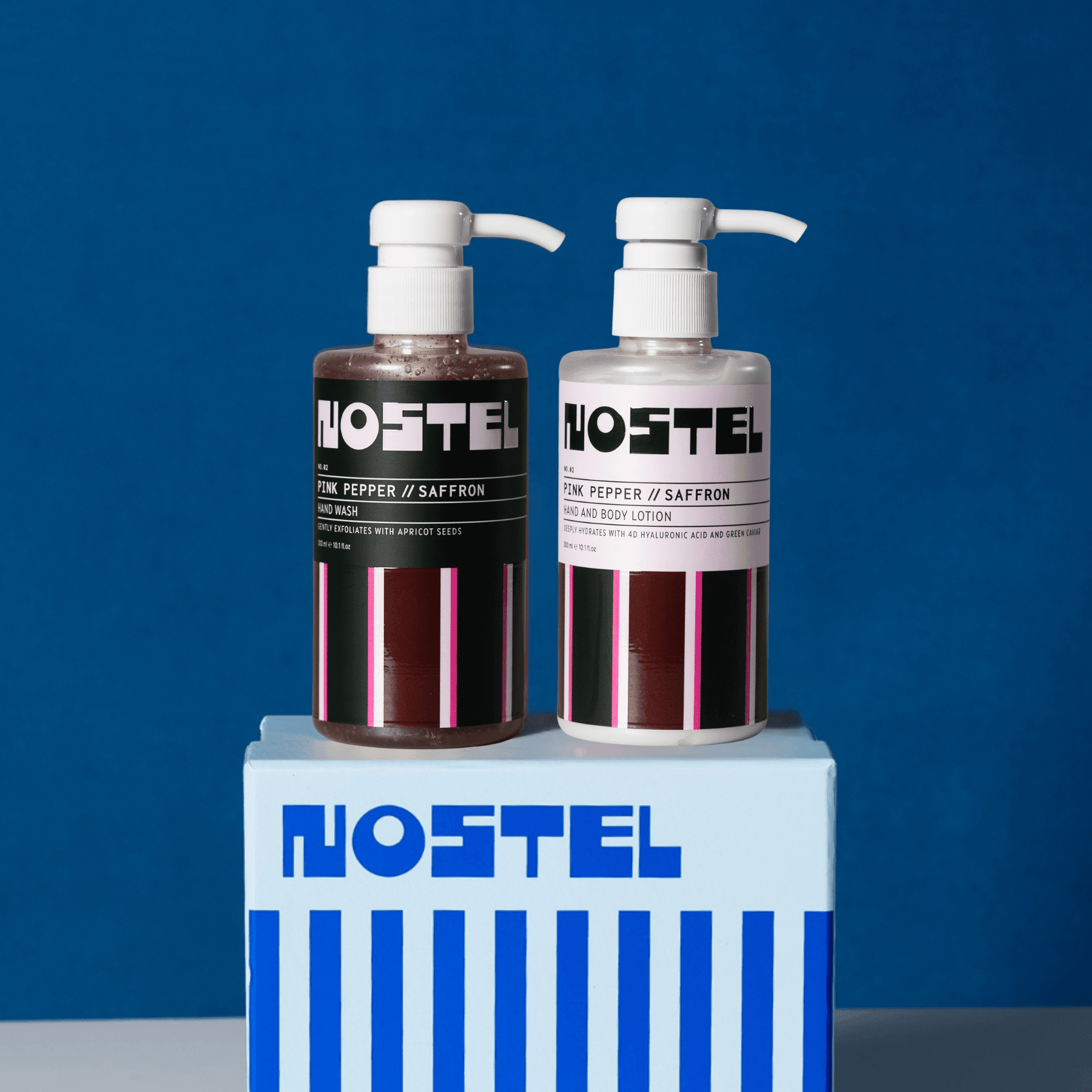 THE DUO - Peelingli Sabun & Losyon Seti (2x300ml) - NOSTEL