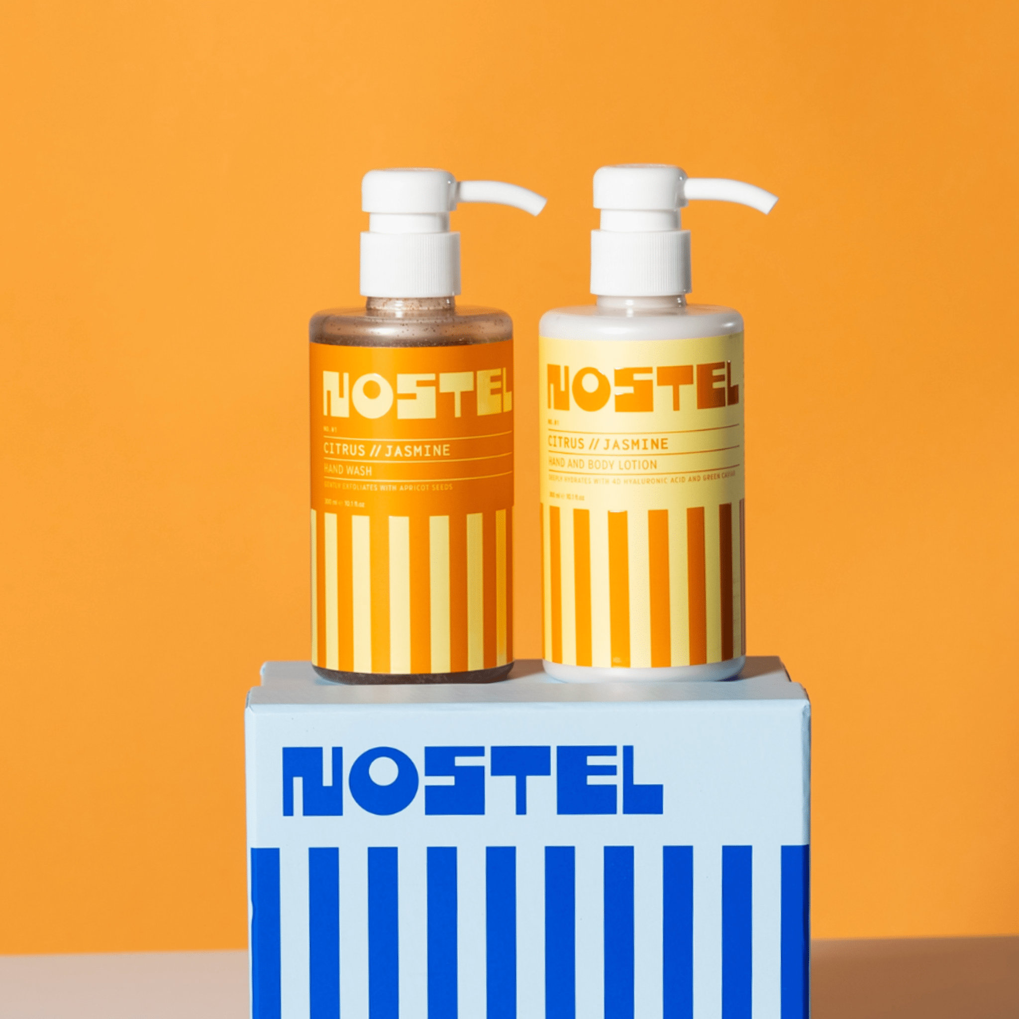 THE DUO - Peelingli Sabun & Losyon Seti (2x300ml) - NOSTEL