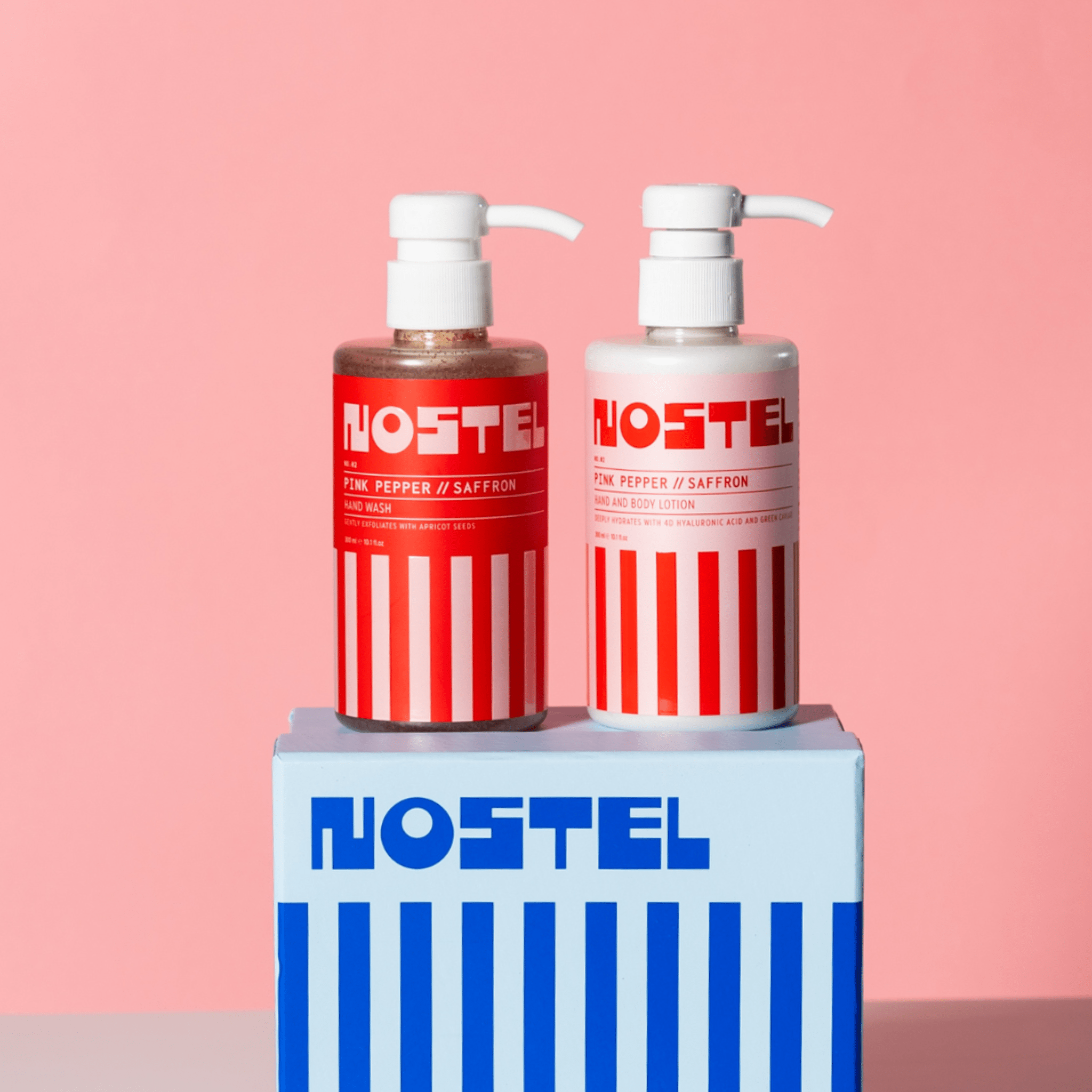 THE DUO - Peelingli Sabun & Losyon Seti (2x300ml) - NOSTEL