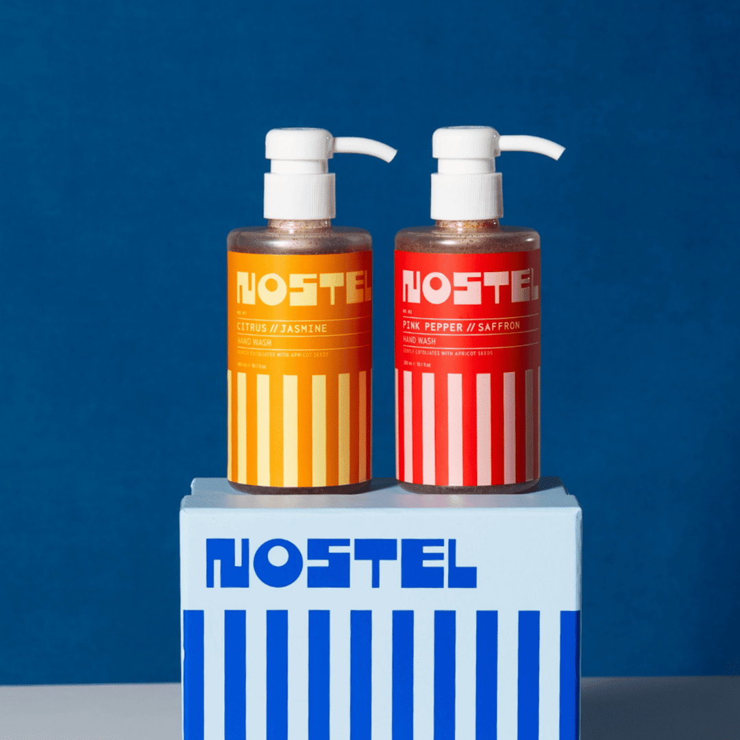 THE DUO STARTER - Peelingli Sabun Deneme Seti (2x300ml) - NOSTEL