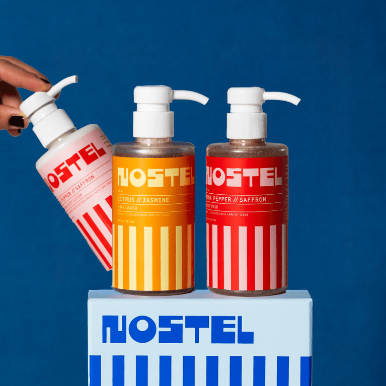 THE TRIO STARTER - Peelingli Sabun & Losyon Deneme Seti (3x300ml) - NOSTEL