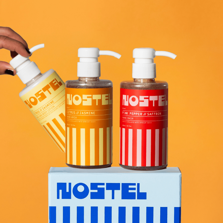 THE TRIO STARTER - Peelingli Sabun & Losyon Deneme Seti (3x300ml) - NOSTEL