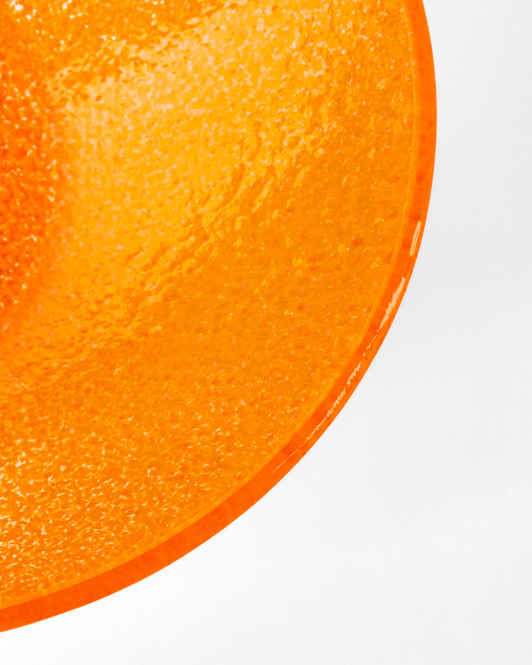 BETTY ORANGE Cam Tabak (Ø24.5cm)